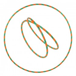HULA HOOP POLYPRO FLEX ELASTIC 88 cm | Agile Italia