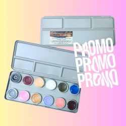 TAVOLOZZA ACQUACOMPACT BASE ACQUA 12 COLORI | Agile Italia