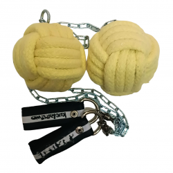 Fire Poi Monkey Fist Catene Fuoco Kuglar 80 mm