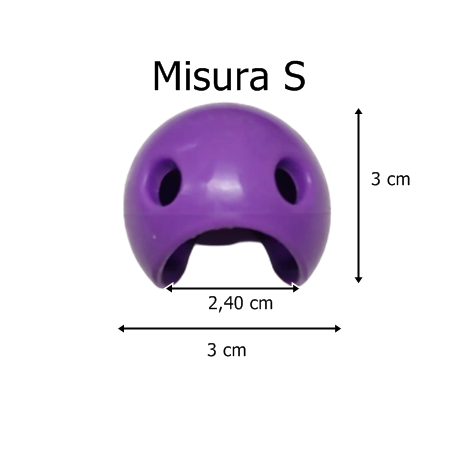 Naso Clown Silicone Doppio