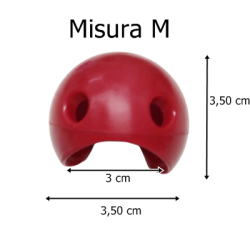 Naso Clown Silicone Doppio | Agile Italia