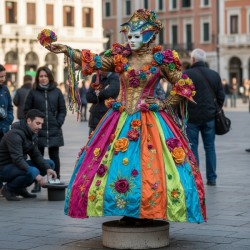 Maschera Cuoio Artigianale Grande | Agile Italia