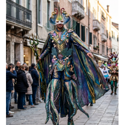 Maschera Cuoio Artigianale Grande | Agile Italia