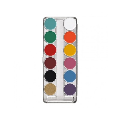 SUPRACOLOR KRYOLAN TAVOLOZZA METALLO 6 COLORI (face painting) | Agile Italia