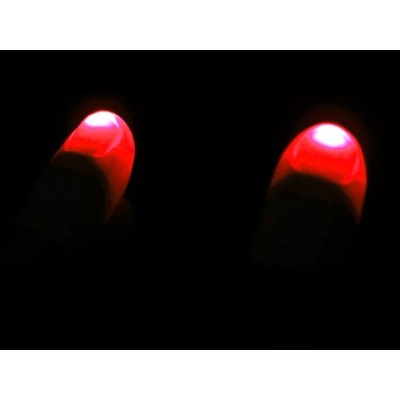 Falso Pollice con Luce - colore Bianco / Blu / Rosso