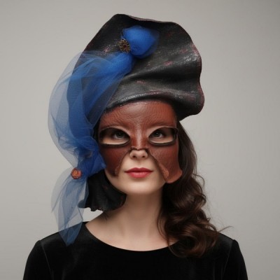 Maschera Cuoio Artigianale Grande | Agile Italia