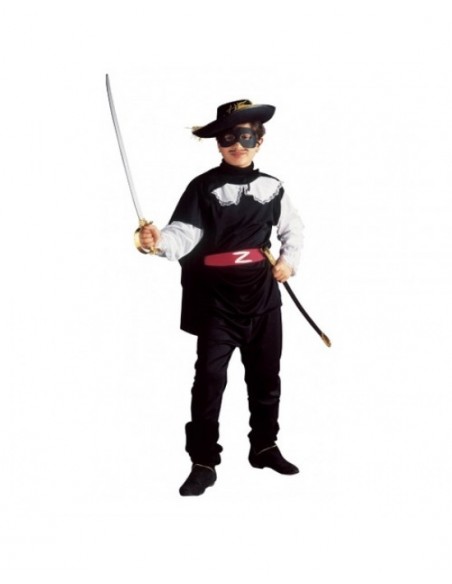 Costume Zorro Bandito Mascherato 8 -10 anni