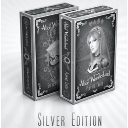 Mazzo Carte Alice of Wonderland Argento | Agile Italia