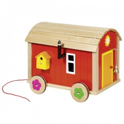 Casetta mobile delle bambole in Legno | Agile Italia