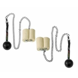 Fire Poi Catene di Fuoco Poseidon con Pomello - kevlar