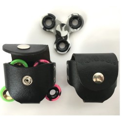 Custodia Yo-yo o 2 Fidget Spinner in Pelle Yomega