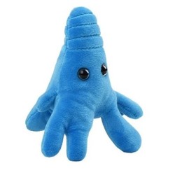 GIANTMICROBES PELUCHE AMEBA BLU Amoeba | Agile Italia
