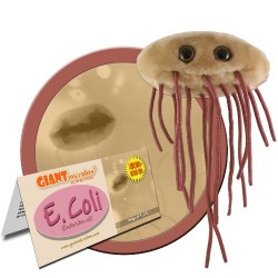 GIANTMICROBES PELUCHE E. COLI - Escherichia Coli