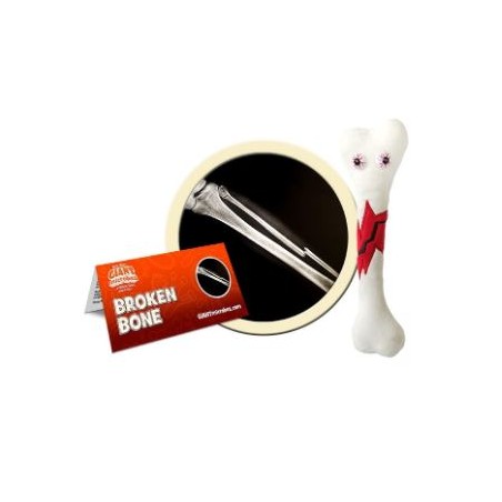 GIANTMICROBES PELUCHE FRATTURA - Broken Bone