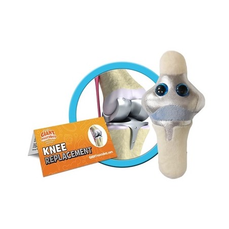 GIANTMICROBES PELUCHE SOSTITUZIONE DEL GINOCCHIO - Knee Replacement