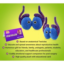 GIANTMICROBES PELUCHE TESTICOLI Testicles | Agile Italia