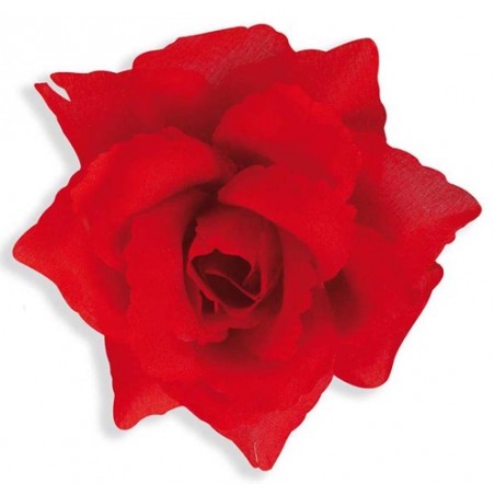 MOLLETTA PER CAPELLI ROSA ROSSA