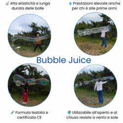 Sapone per Bolle Bubble Juice Pronto uso Tanica 5LT