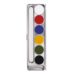 SUPRACOLOR KRYOLAN TAVOLOZZA METALLO 6 COLORI (face painting) | Agile Italia