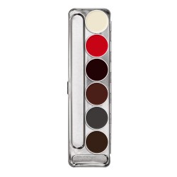 TAVOLOZZA KRYOLAN 6 COLORI PER LATTICE (face painting)