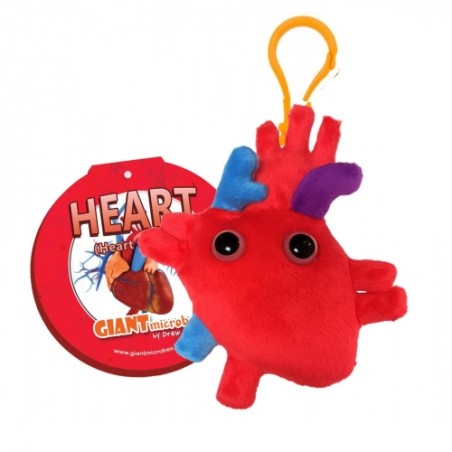 GIANTMICROBES PORTACHIAVI CUORE Heart organ