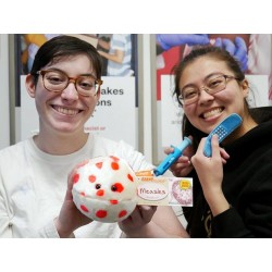 GIANTMICROBES MORBILLO Measles - Morbillivirus