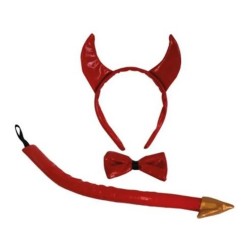 Set Cerchietto - Coda - Papillon Diavolo | Agile Italia