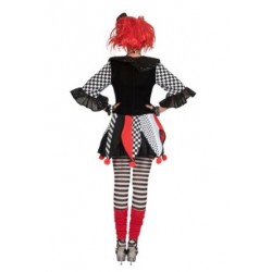 Costume Clown Donna Arlecchino | Agile Italia