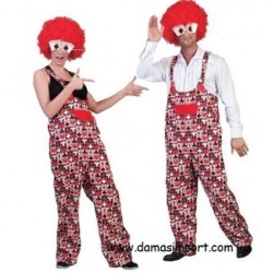 Salopette Clown disegno Magia | Agile Italia
