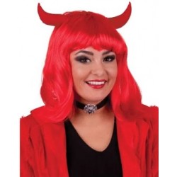 Parrucca Caschetto Rossa Diavolo | Agile Italia