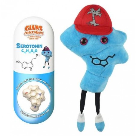 GIANTMICROBES SEROTONINA Serotonin