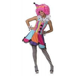 Costume Clown Donna Rainbow | Agile Italia