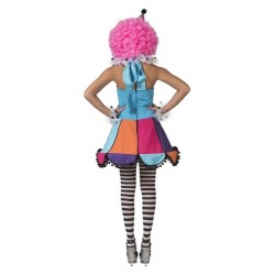 Costume Clown Donna Rainbow | Agile Italia