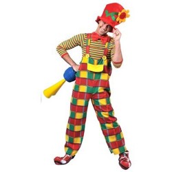 Salopette Clown a quadri | Agile Italia