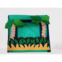 Teatrino Portatile Stoffa | Agile Italia