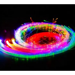 Frusta Led Fibra Ottica Multicolore Lite