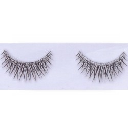Ciglia Capelli naturali con Strass 8 - Kryolan