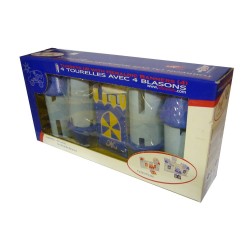 Miniature - Torrette blu con blasoni | Agile Italia