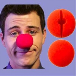 Naso Clown Spugna - Misura media e grande | Agile Italia