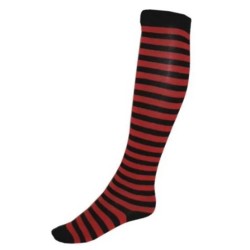 Calze Righe Rosse e Nero | Agile Italia