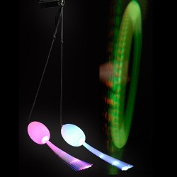 Poi Led con Coda Fibra Ottica Ovolo | Agile Italia