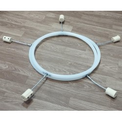 Hula Hoop Fuoco Pieghevole- Fire Hoop 5 punte | Agile Italia