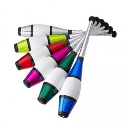Decorazioni adesive glitter e metallizzate per clave