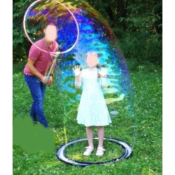 CERCHIO ANELLO + BASE per bolle giganti 60 cm | Agile Italia