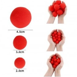 Palline Spugna 25 mm - 10 unità | Agile Italia