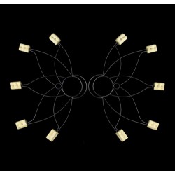 Ventaglio Fuoco Fire Fan Lotus | Agile Italia