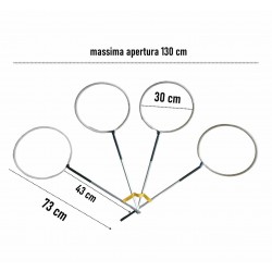 Ventaglio di Bolle da 30 cm | Agile Italia