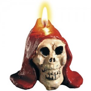 CANDELE TESCHI SET DI 2