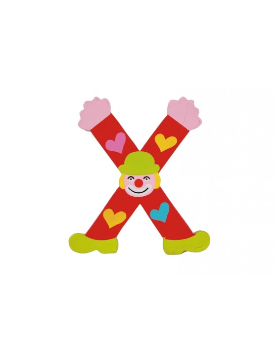LETTERA LEGNO X