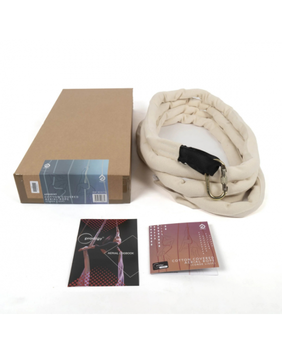 CORDA AEREA PRODIGY FODERATA 6MT BIANCA